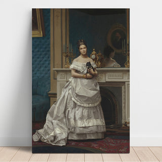 Reproduction Portrait of Marie-Anne d'Escoubleau de Sourdis, Madame Charles-Joachim Lefèvre - Jean-Léon Gérôme