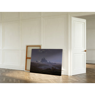 Reproduction Récif rocheux sur la plage - Caspar David Friedrich