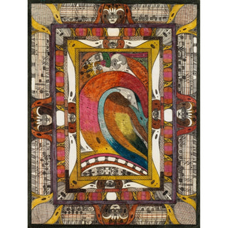 Reproduction Salle de la forêt de sapins, ville géante au lac des sorcières - Adolf Wölfli