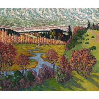 Reproduction Sügismaastik - Konrad Mägi