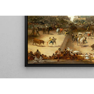 Reproduction Tauromachie dans une arène divisée - Francisco de Goya