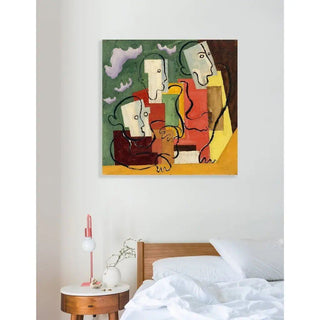 Reproduction Trois personnages de Louis Marcoussis