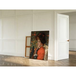 Reproduction Type de beauté ; Portrait de Mme Kathleen Newton - James Tissot