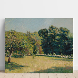 Reproduction Un Jardin à Trouville - Gustave Caillebotte