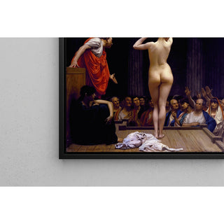 Reproduction Un marché aux esclaves romain - Jean-Léon Gérôme