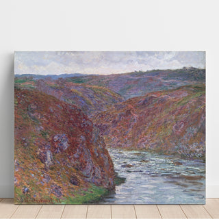 Reproduction Vallée de la Creuse jour gris - Claude Monet
