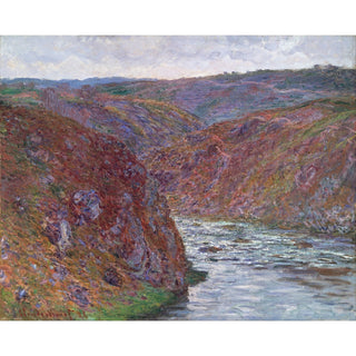 Reproduction Vallée de la Creuse jour gris - Claude Monet