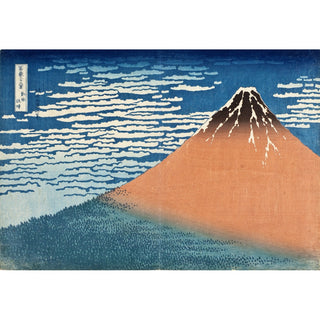 Reproduction Vent du sud, ciel clair - Katsushika Hokusai