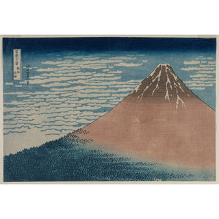 Reproduction Vent du sud, ciel dégagé - Katsushika Hokusai