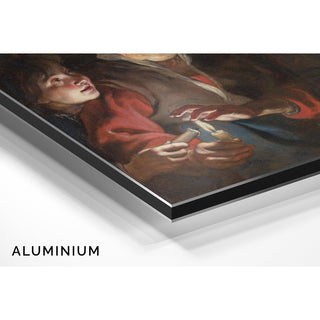 Reproduction Vieille femme et garçon avec des bougies - Peter Paul Rubens
