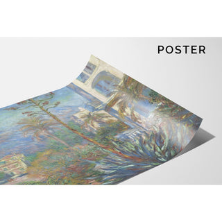 Reproduction Villas à Bordighera - Claude Monet