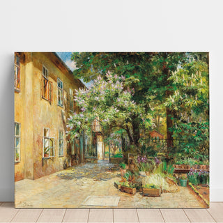 Reproduction Vue de la cour du numéro 8 de la Dreilaufergasse, 1070 Vienne - Marie Egner