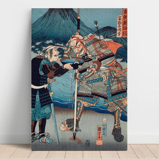 Reproduction Yamamoto Kansuke Haruyuki - Utagawa Kuniyoshi