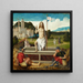 Auferstehung Christi - Francesco Di Simone Da Santacroce — gerahmtes Bild an der Wand