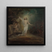 Resurrection of Christ painting, altarpiece sketch - Robert Wilhelm Ekman — framed artwork on a wall