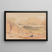 Naplouse Naplouse Jordanien - Reverend Edward Thomas Daniell — gerahmtes Bild an der Wand