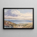 Landschaft am Meer mit Straße im Vordergrund - Reverend James Bulwer — gerahmtes Bild an der Wand