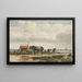 Ramassage d'algues - Richard Beavis — gerahmtes Bild an der Wand