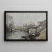 First step towards Paris - Richard Bergh — framed artwork on a wall