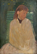 Girl on a Garden Chair - Richard Bergh — artwork view