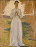 Sketch for The Knight and the Young Girl - Richard Bergh — artwork view