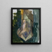 Sketch for The Knight and the Young Girl The Knight's Shoe - Richard Bergh — framed artwork on a wall
