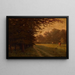 Landschaft des Indiana - Richard Buckner Gruelle — gerahmtes Bild an der Wand