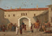 Caravansérail at Mylasa in Asia Minor - Richard Dadd — artwork view