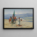 Imam Chamil dans le Caucase - Richard Karlovich Zommer — gerahmtes Bild an der Wand
