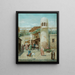 Place du marché - Richard Karlovich Zommer — gerahmtes Bild an der Wand
