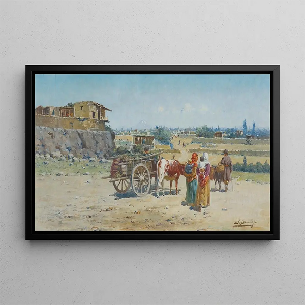 Richard Karlovich Zommer - Oriental Landscape.webp