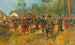 Kapitulation des Kaisers Napoleon III. am 1. September 1870 nach der Schlacht bei Sedan - Richard Knötel — Ansicht des Kunstwerks
