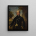 Ritratto del capitano John Harvey 1740-1794 - Richard Livesay — quadro incorniciato alla parete