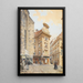 Seitzergasse - Richard Moser — gerahmtes Bild an der Wand