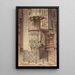 Saint-Étienne Cathedral Pulpit - Richard Moser — framed artwork on a wall