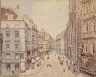 Richard Moser - Wien Der Stephansplatz.webp