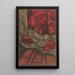 Progetto per finestra nel transetto nord della cattedrale di Utrecht 29 - Richard Nicolas Roland Holst — quadro incorniciato alla parete