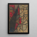 Progetto per finestra nel transetto nord della cattedrale di Utrecht 38 - Richard Nicolas Roland Holst — quadro incorniciato alla parete