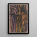 Progetto per una finestra nel transetto sud della cattedrale di Utrecht 2 - Richard Nicolas Roland Holst — quadro incorniciato alla parete