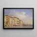 Grand Canal in Venice - Richard Parkes Bonington — framed artwork on a wall