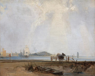 Richard Parkes Bonington - Near Quillebeuf.webp
