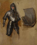 Study of a Half-armor from the 16th century - Richard Parkes Bonington — artwork view