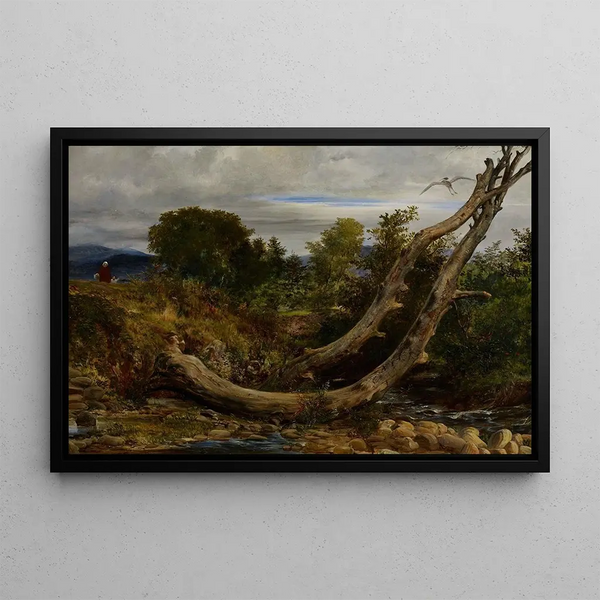 Richard Redgrave - The Heron Disturbed.webp