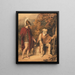 Alcibiade e Timone - Richard Westall — quadro incorniciato alla parete