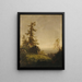 Morgen auf dem Berg - Richard William Hubbard — gerahmtes Bild an der Wand