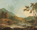 Dinas Bran da Llangollen - Richard Wilson — vista dell’opera