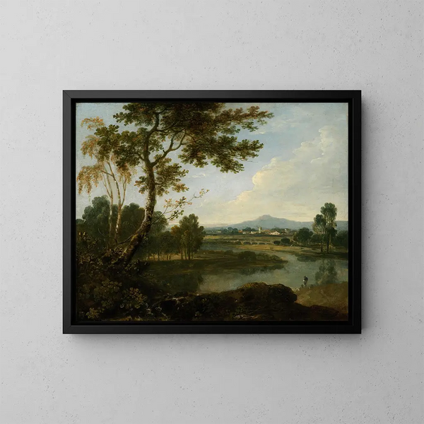 Paesaggio in Italia - Richard Wilson — quadro incorniciato alla parete