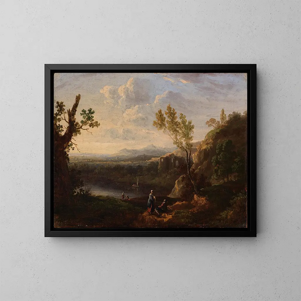 Piccolo paesaggio - Richard Wilson — quadro incorniciato alla parete