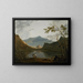 Snowdon depuis Llyn Nantlle - Richard Wilson — gerahmtes Bild an der Wand