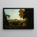 Saint-Pierre et le Vatican depuis le Janicule, Rome - Richard Wilson — framed artwork on a wall
